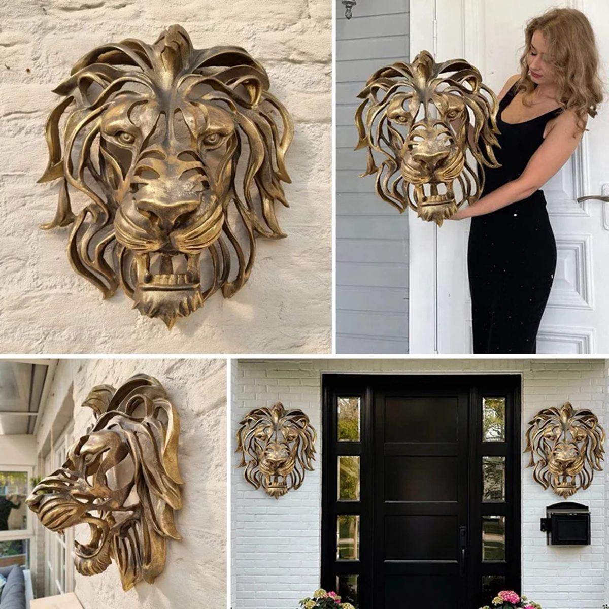 Lion Head Decor