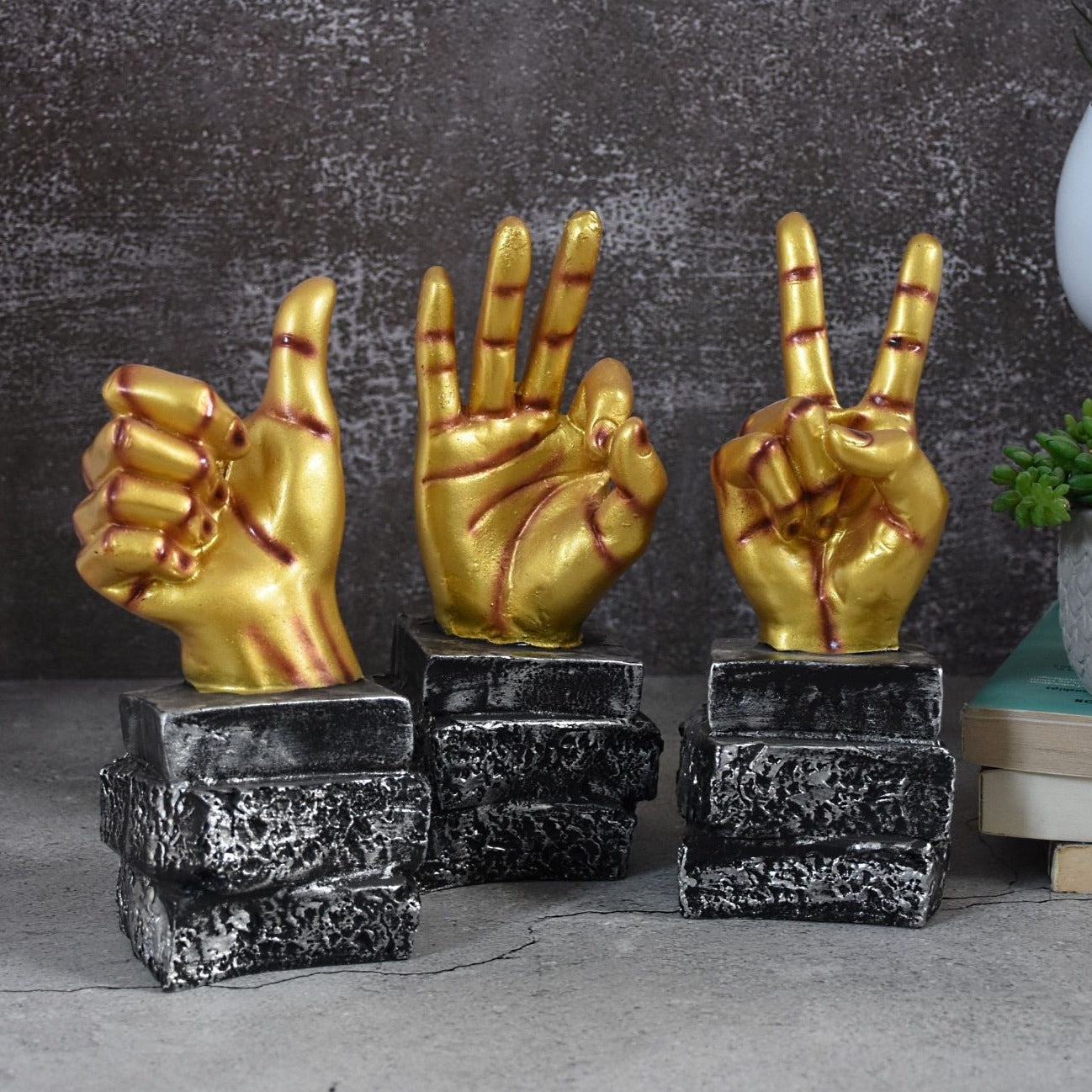 Hand Sign Combo Home Decor