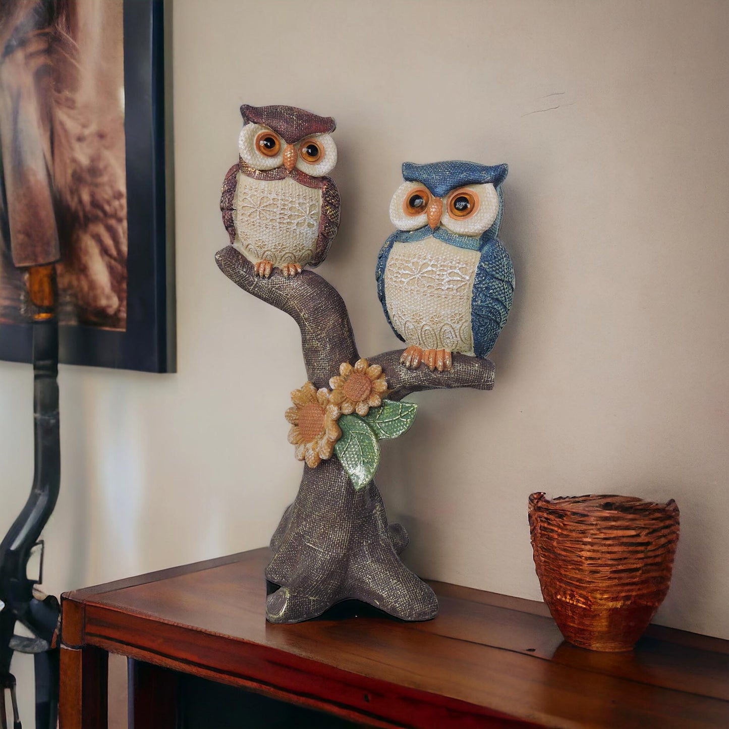 Owls On Log by THE TRENDING ZONEs