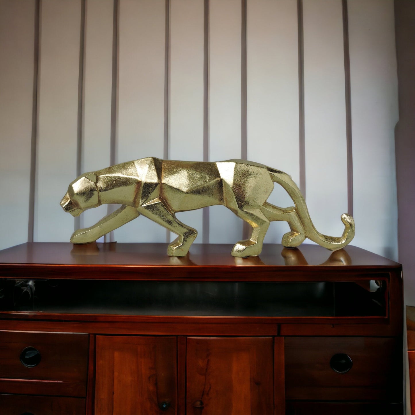 Gold Leafing Leopard by THE TRENDING ZONEs