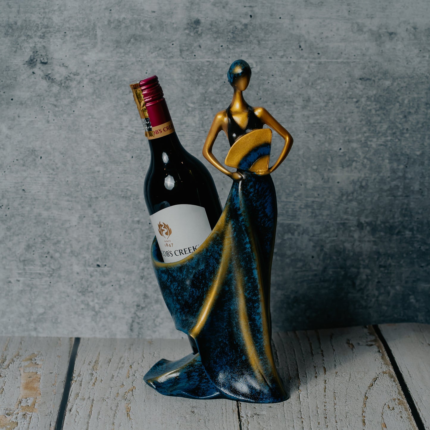 Belle Dame Antique Wine Bottle Holder