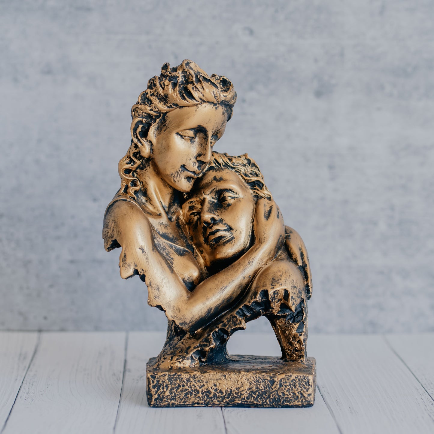 Modern Love Couple Abstract Art Figurine