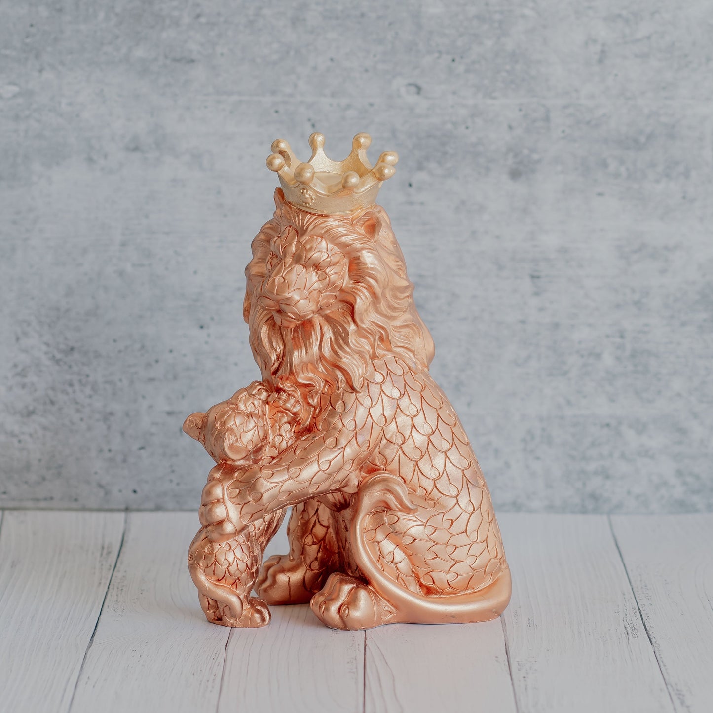 The Almighty Lion with Crown (Copper)