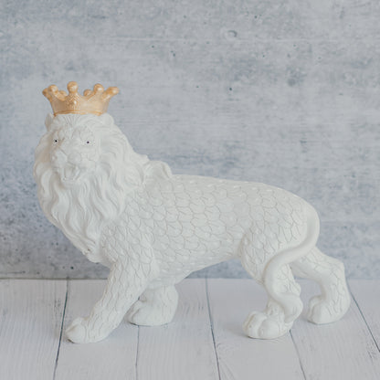 The Almighty Lion with Crown (Black)