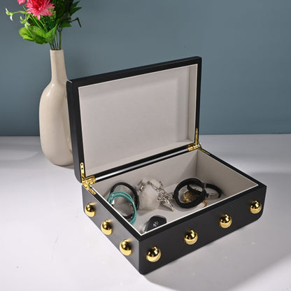 LUXURY BLACK STORAGE BOX